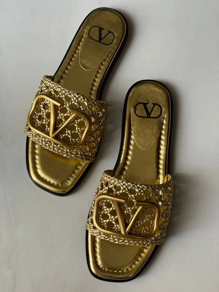 Ladies Flats | Valentino | For Pricing and Order WhatsApp +971581402705 Lilly Onlines