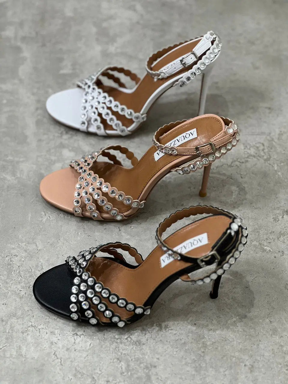 Ladies High Heels | Aquazzura  | Size 36-42 For order DM us through WhatsApp +971581402705 Lilly Onlines