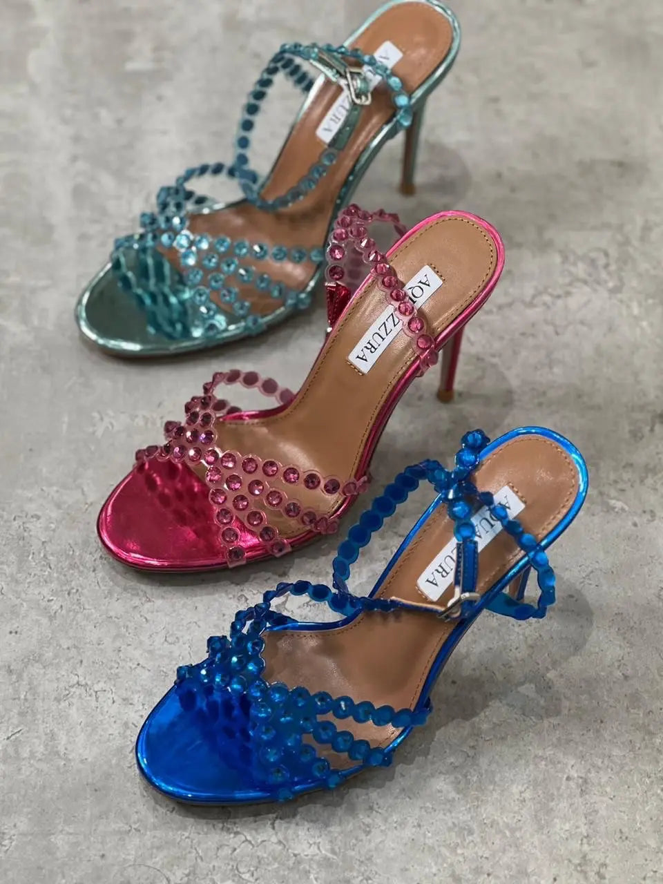 Ladies High Heels | Aquazzura  | Size 36-42 For order, pricing and other information DM us through WhatsApp +971581402705 Lilly Onlines