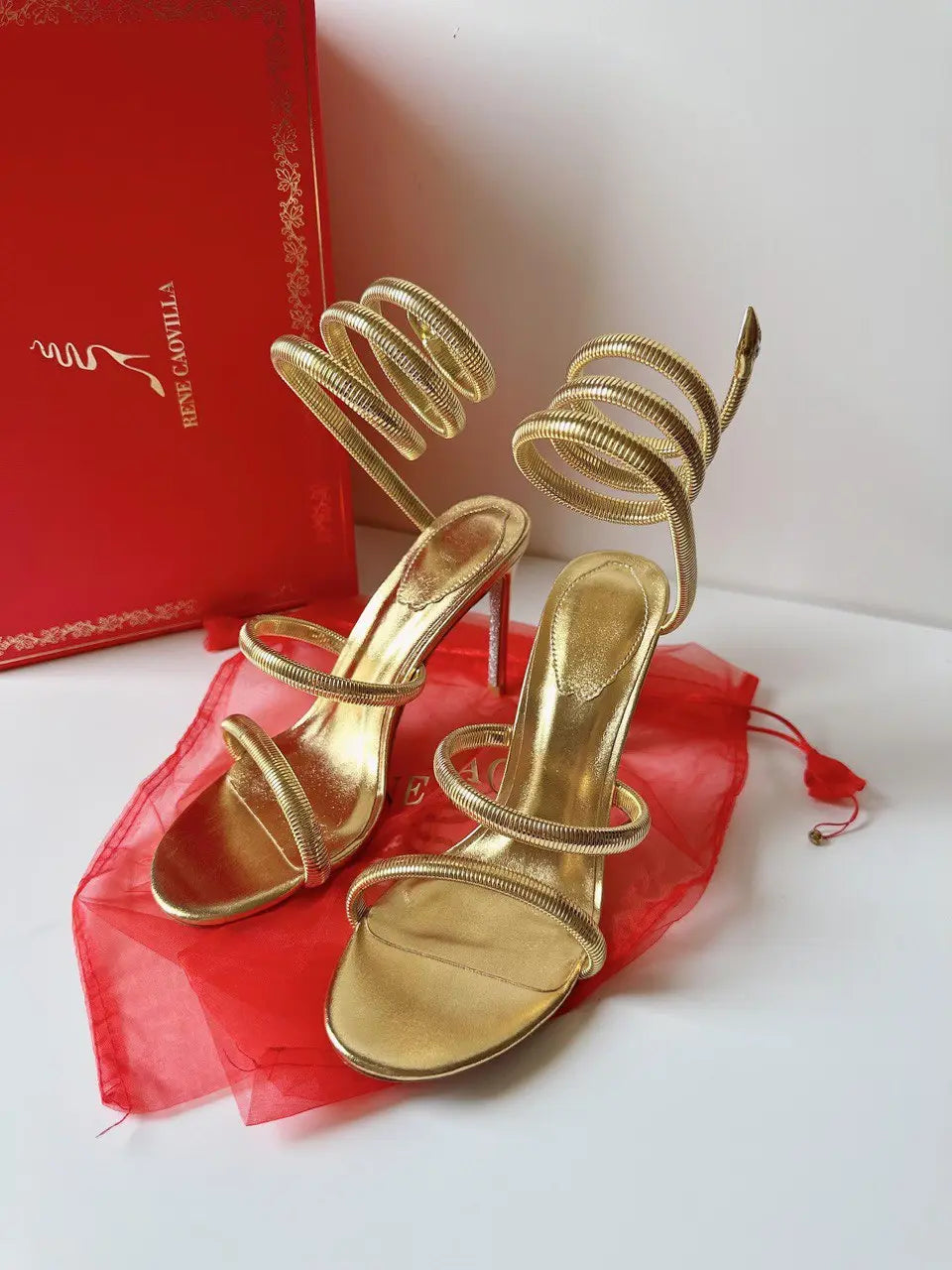Ladies High Heels | Rene Caovila | Size 36-42 For order, pricing and other information DM us through WhatsApp +971581402705 Lilly Onlines