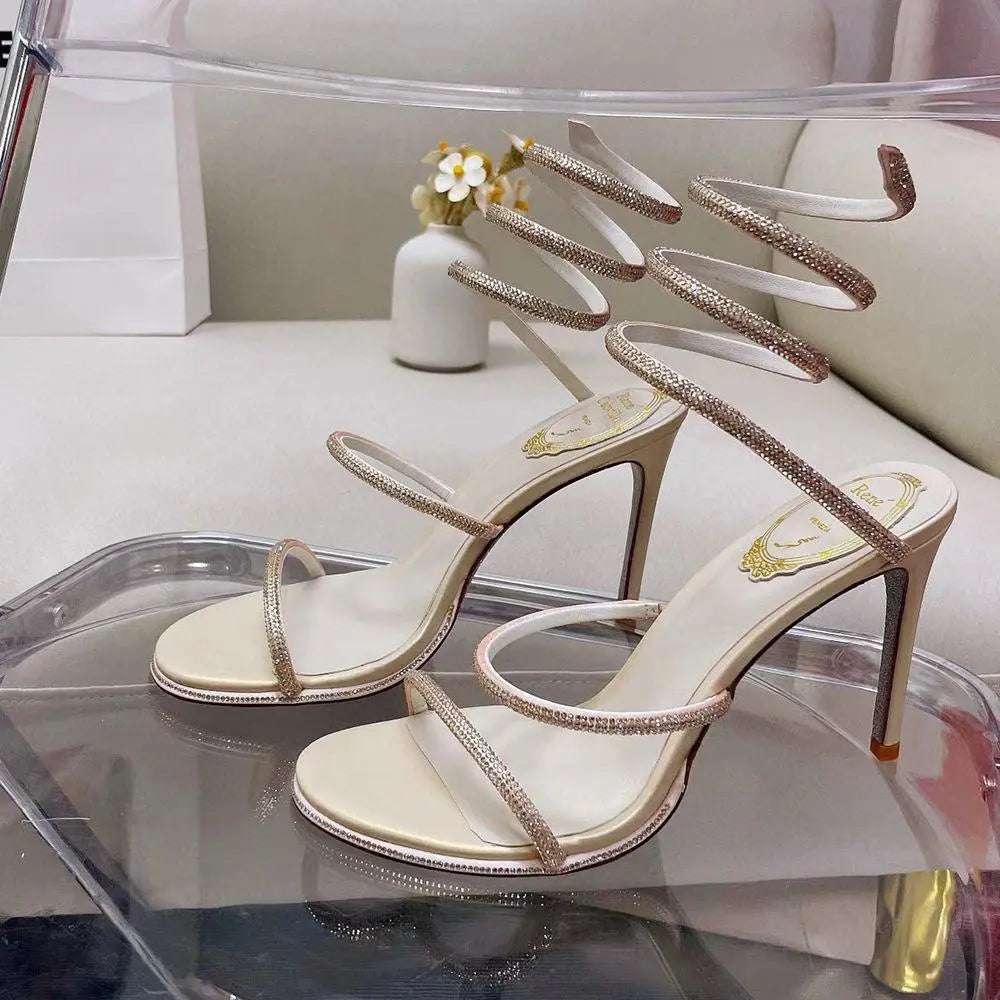 Ladies High Heels | Rene Caovila | Size 36-42 For order, pricing and other information DM us through WhatsApp +971581402705 Lilly Onlines