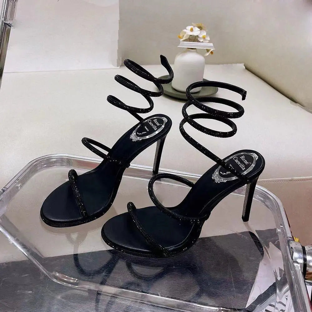 Ladies High Heels | Rene Caovila | Size 36-42 For order, pricing and other information DM us through WhatsApp +971581402705 Lilly Onlines