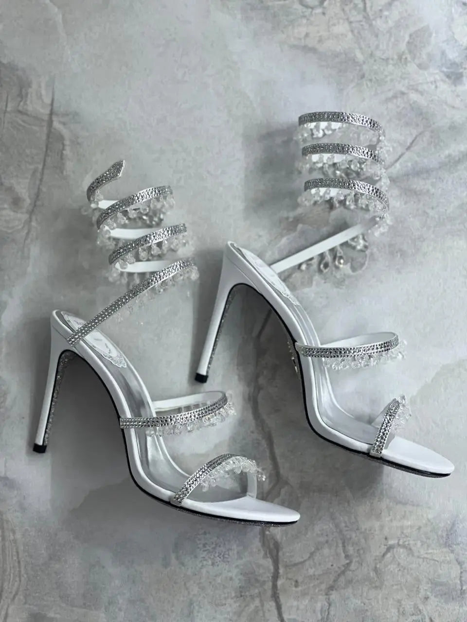 Ladies High Heels | Rene Caovila | Size 36-42 For order, pricing and other information DM us through WhatsApp +971581402705 Lilly Onlines