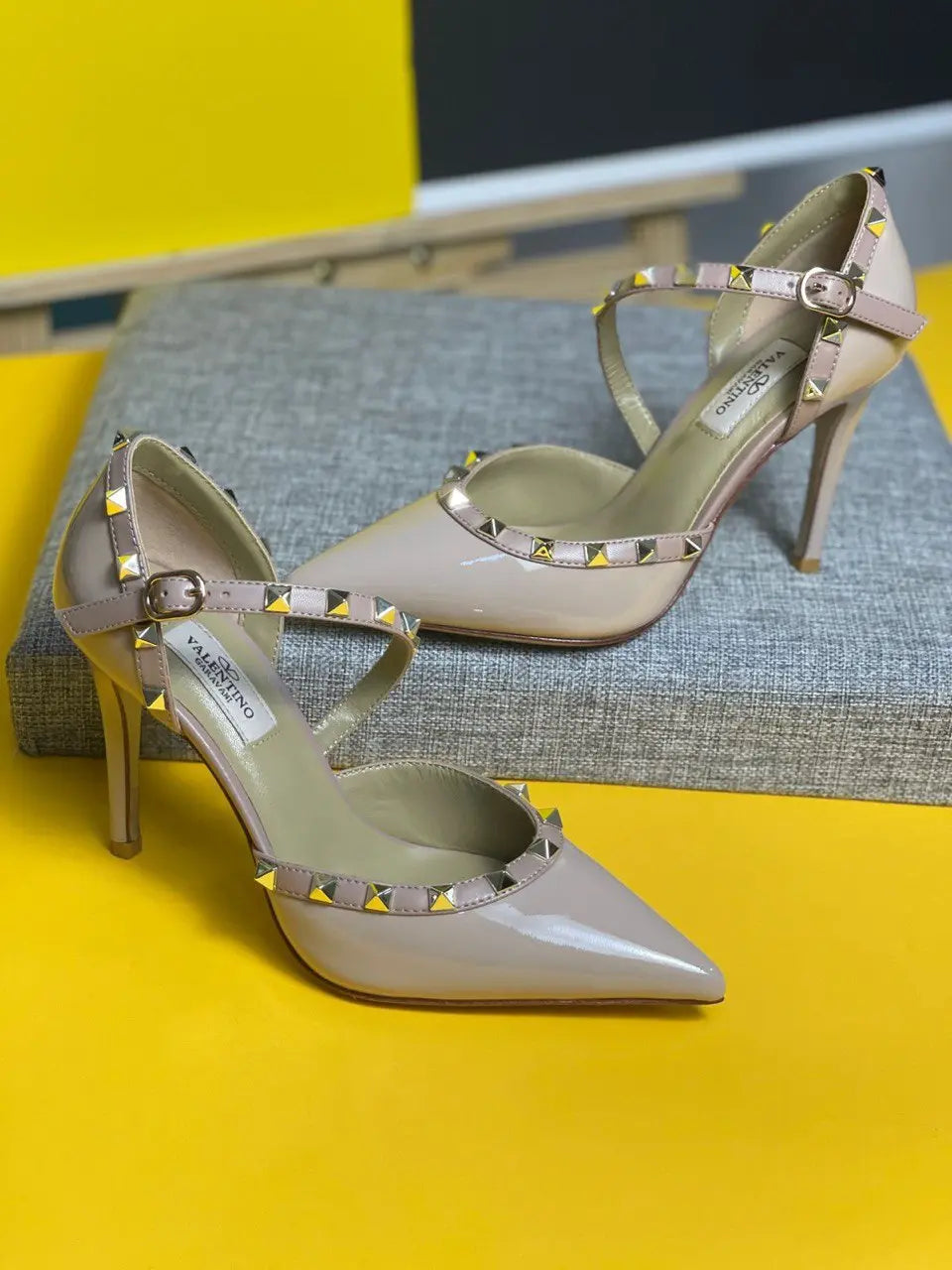 Ladies High Heels | Valentino  | Size 36-42 For order, pricing and other information DM us through WhatsApp +971581402705 Lilly Onlines