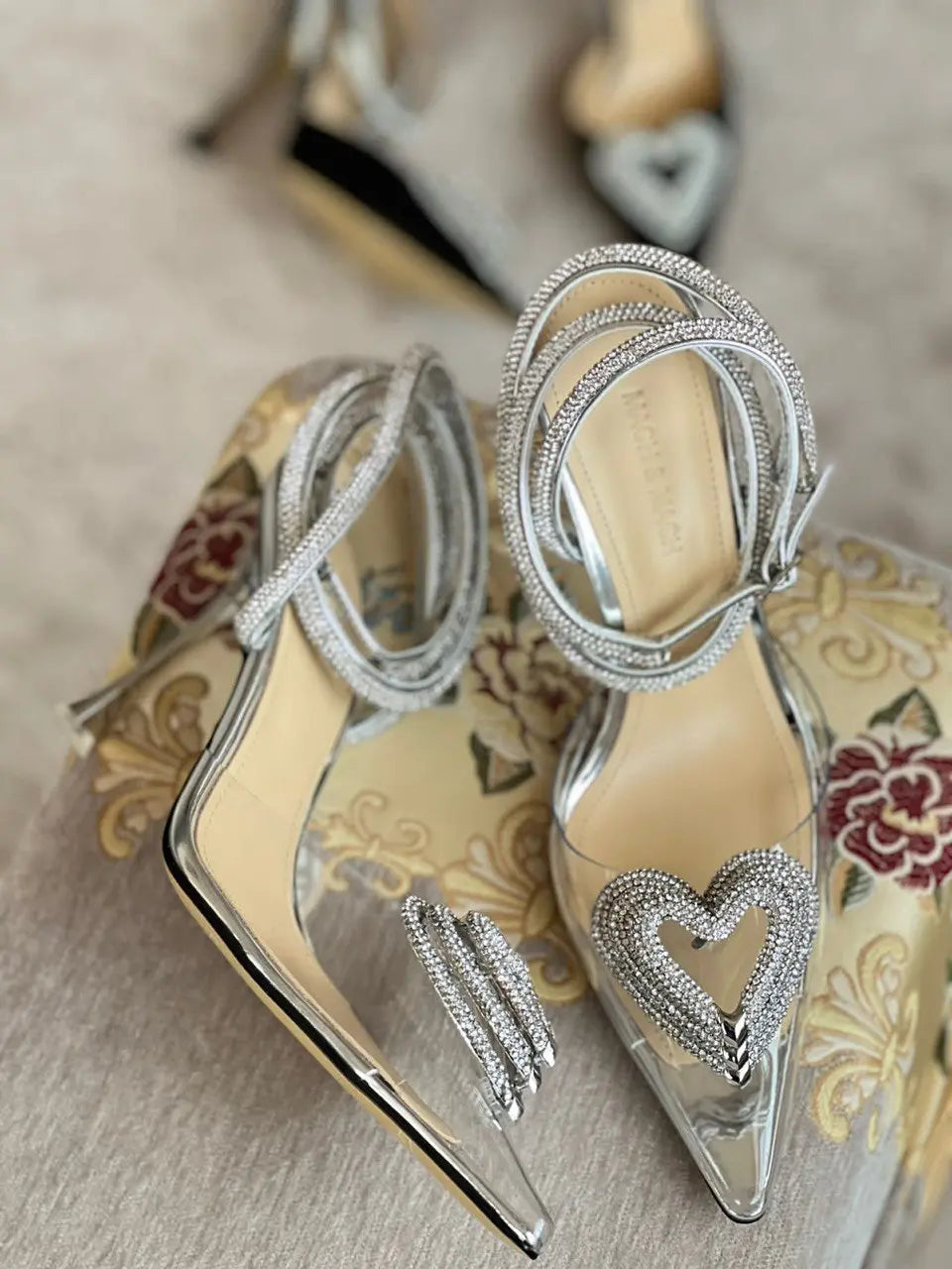 Ladies high heels | Mach & Mach | For Pricing and order DM us through Whatsapp +971581402705 Lilly Onlines
