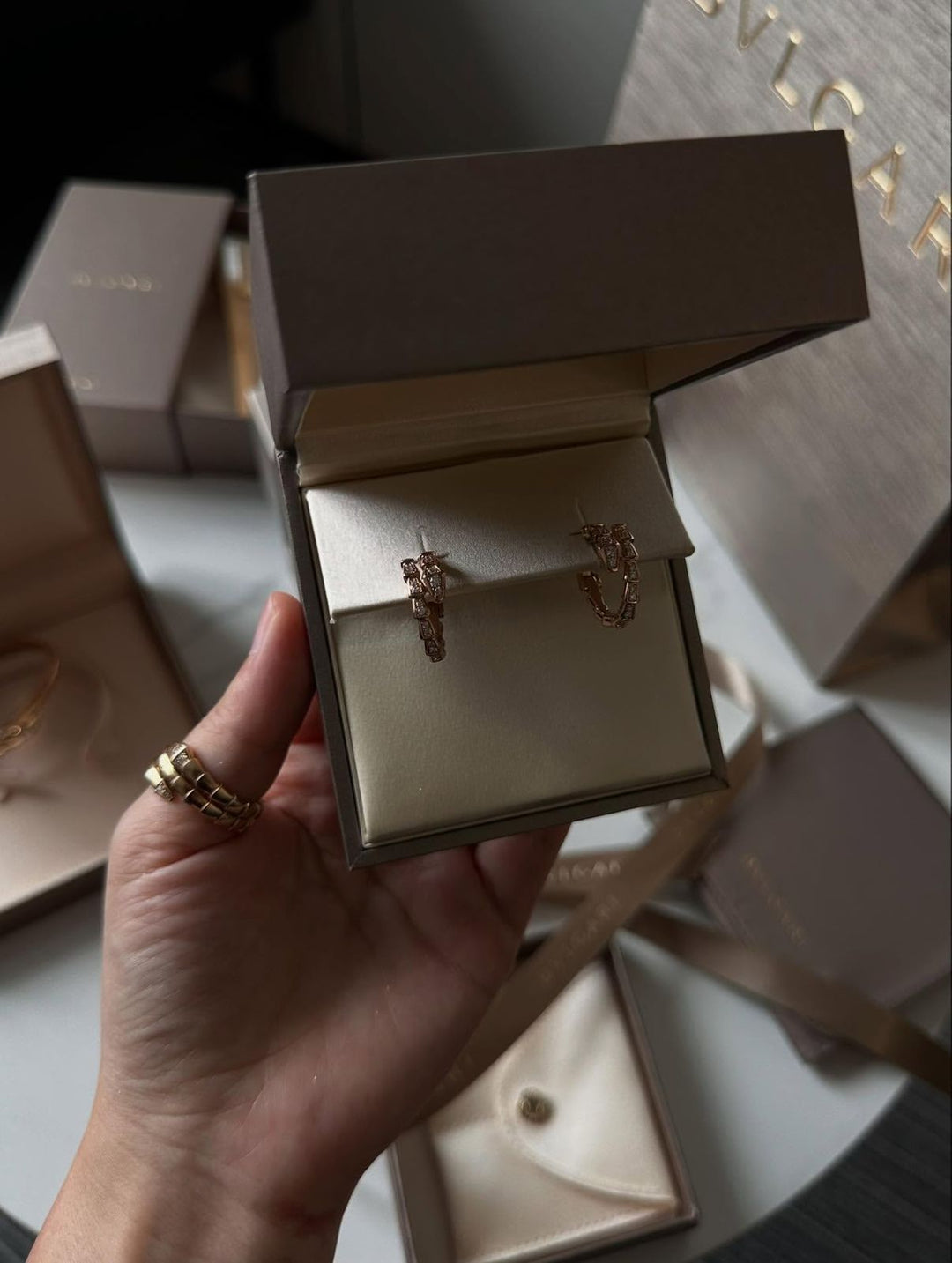 Ladies rings & earrings Lilly Onlines